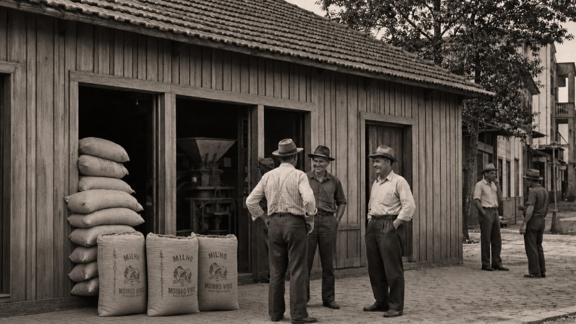 Trabalho que aproxima pessoas — Moinho Vivan, Década de 1970
